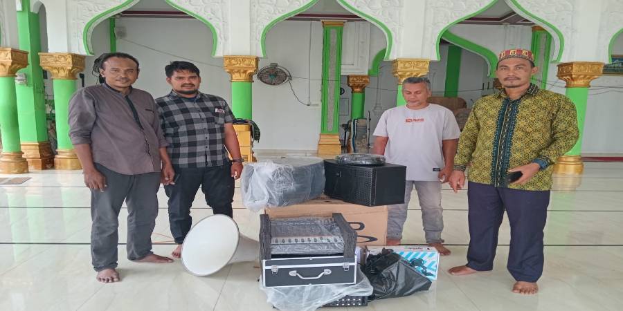 bantuan sound system dari brunei
